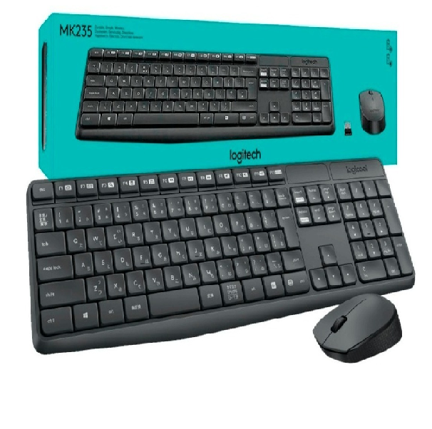 Logitech Teclado Y Mouse Inalámbrico - Laser Print Soluciones